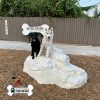 dog playground equipment luxury climbing boulder sm 06